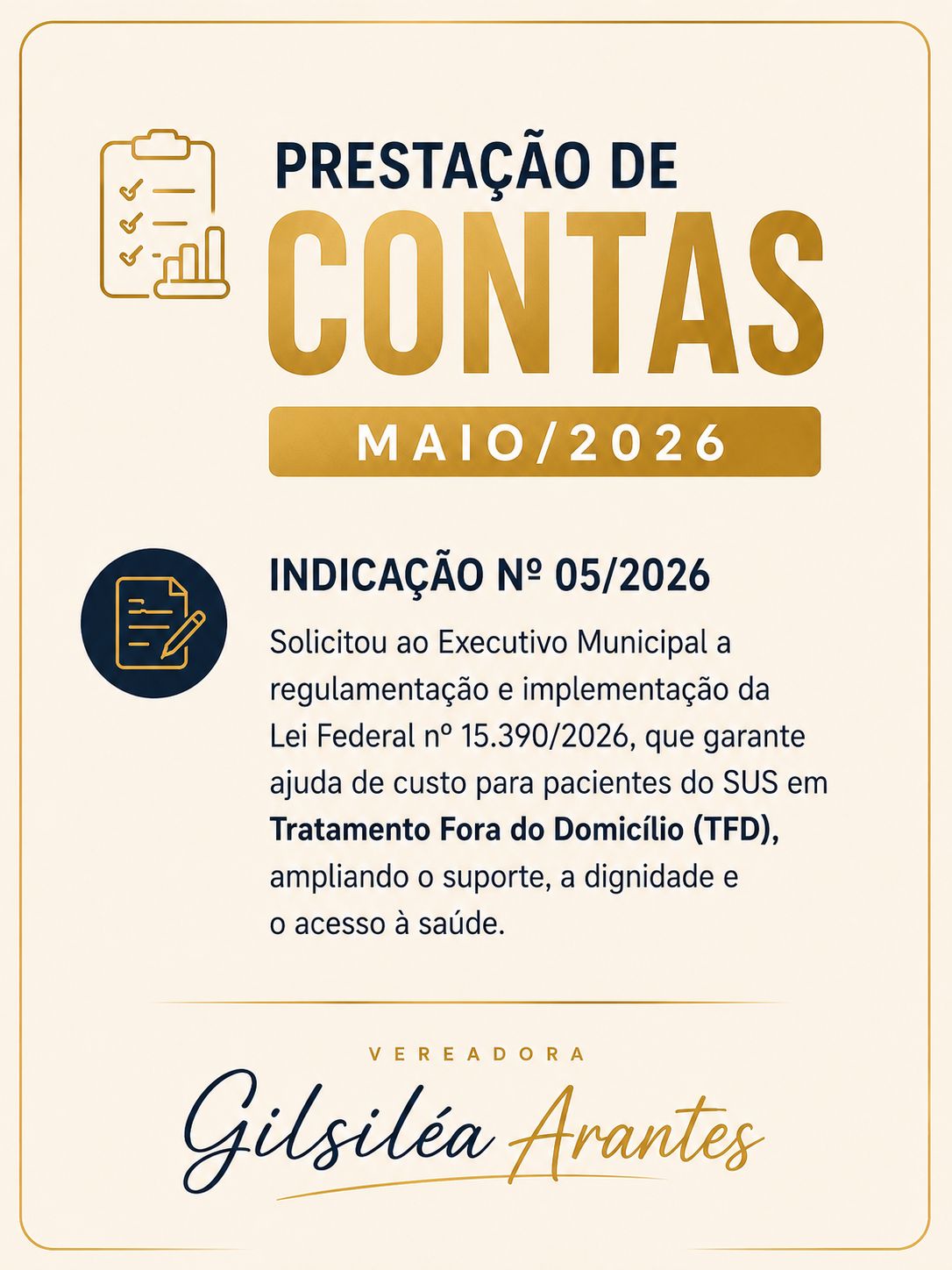 Gilsiléa Maio 2026 -2
