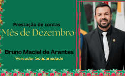 ATIVIDADES DO VEREADOR BRUNO MACIEL DE ARANTES NO MÊS DE DEZEMBRO DE 2025 BRUNO DEZEMBRO 2025 1