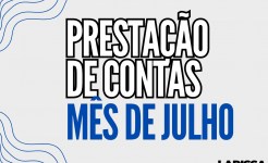 PRESTAÇÃO DE CONTAS DA VEREADORA - LARISSA CAMPOS ANDRADE DO MÊS DE JULHO DE 2025 Larissa Julho 2025