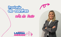 PRESTAÇÃO DE CONTAS DA VEREADORA - LARISSA CAMPOS ANDRADE DO MÊS DE MAIO DE 2025 Larissa Maio de 2025